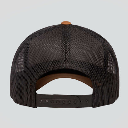 Baseball Cap - Caramel/Black (Yupoong)