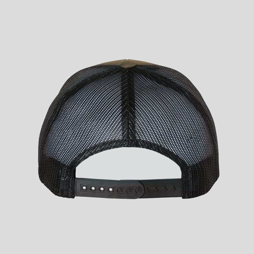 Baseball Cap - Coyote Brown/Black (Yupoong)