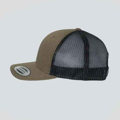 Baseball Cap - Coyote Brown/Black (Yupoong)