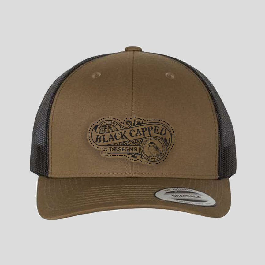 Baseball Cap - Coyote Brown/Black (Yupoong)
