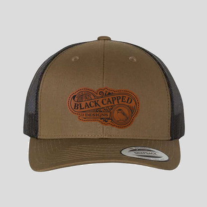 Baseball Cap - Coyote Brown/Black (Yupoong)