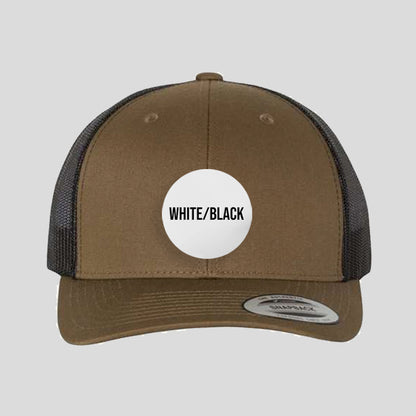 Baseball Cap - Coyote Brown/Black (Yupoong)