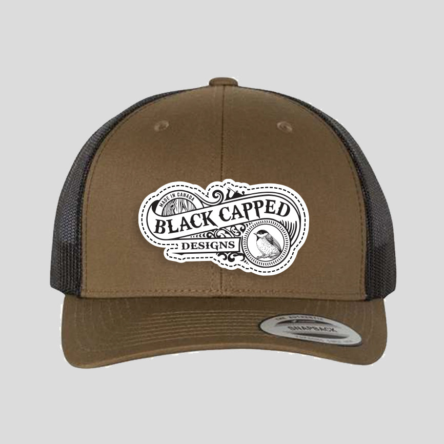 Baseball Cap - Coyote Brown/Black (Yupoong)