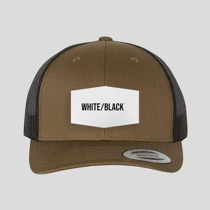Baseball Cap - Coyote Brown/Black (Yupoong)