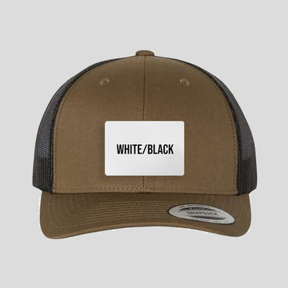 Baseball Cap - Coyote Brown/Black (Yupoong)