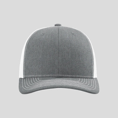 Baseball Cap - Heather Grey/White (Richardson)