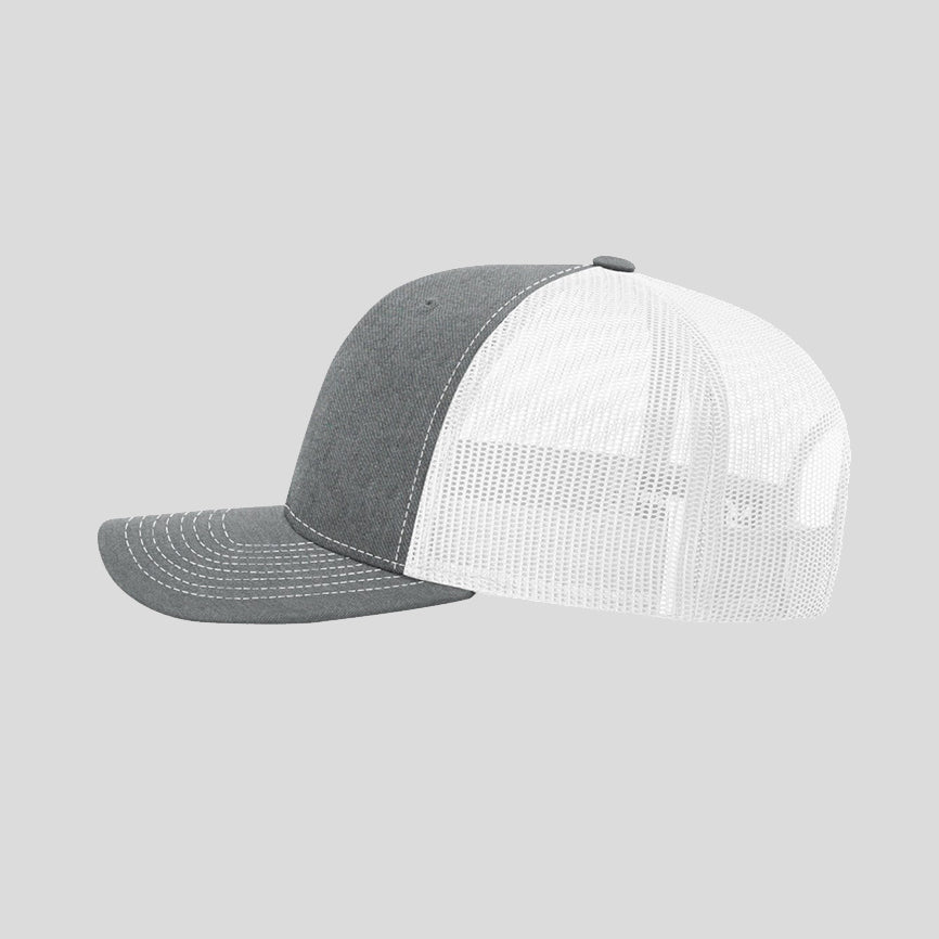 Baseball Cap - Heather Grey/White (Richardson)